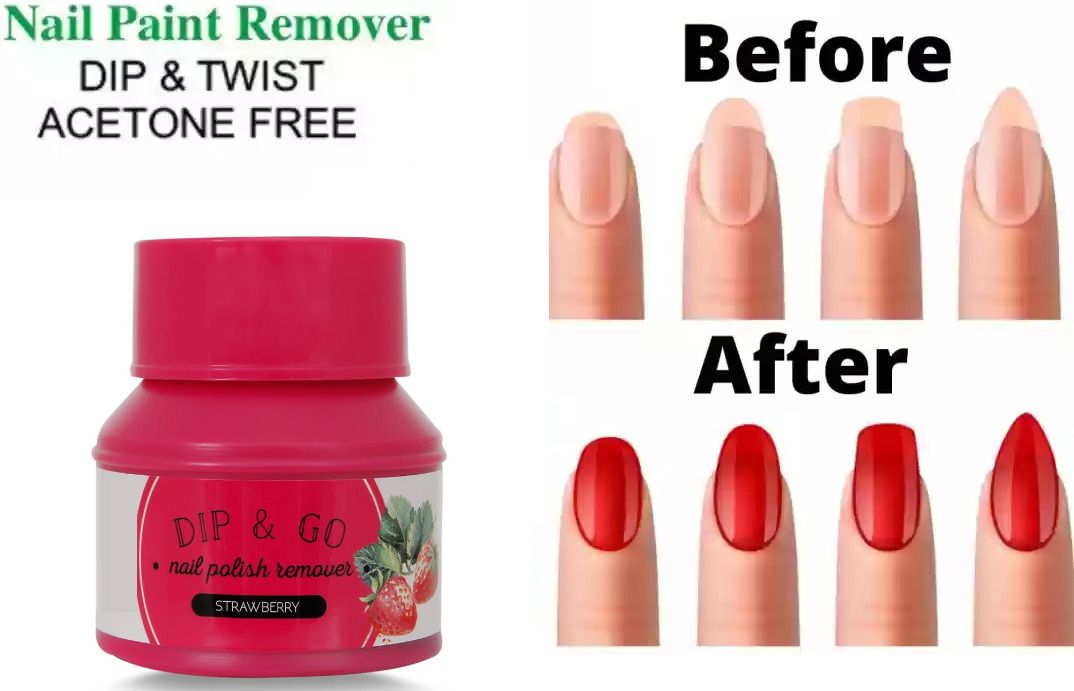 Best Dip & Twist Nail Polish Lacquer Remover Sponge-image-35