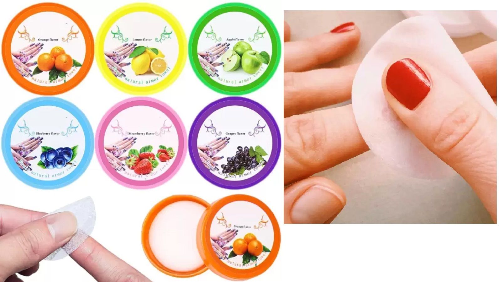 evererin Nail Polish Remover Pads, Wet Wipes-picture-33