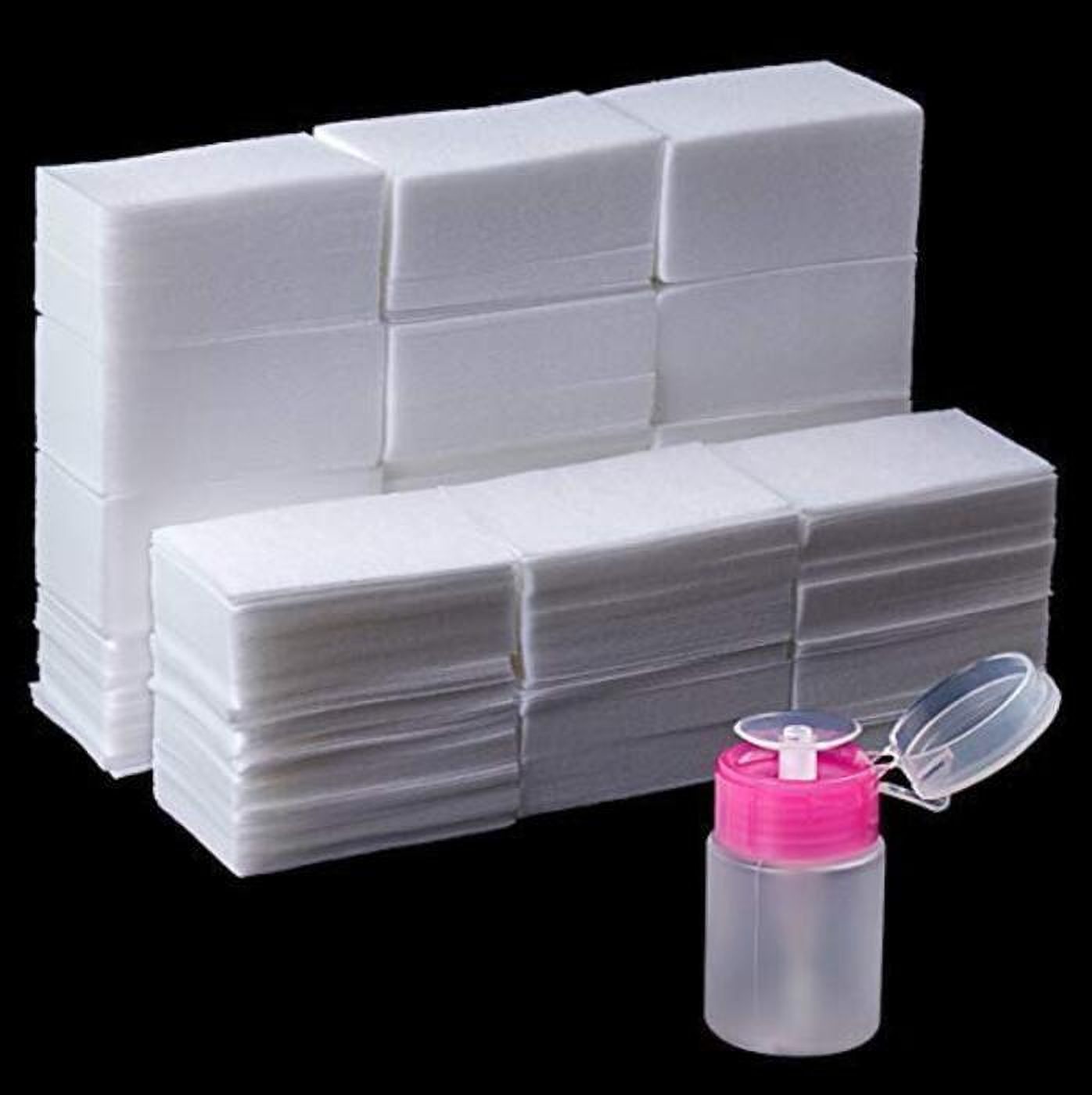 earthiva 1000 Pcs Lint-Free Nail Wipes with Pump Bottle – Gel Polish Remover-picture-23