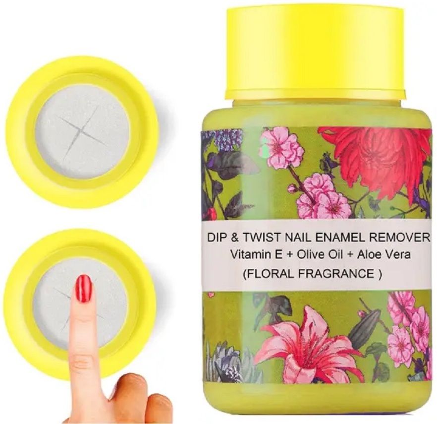 Dip and Twist Enamel Remover With Vitamin E & ((Olive Oil.))--image-20