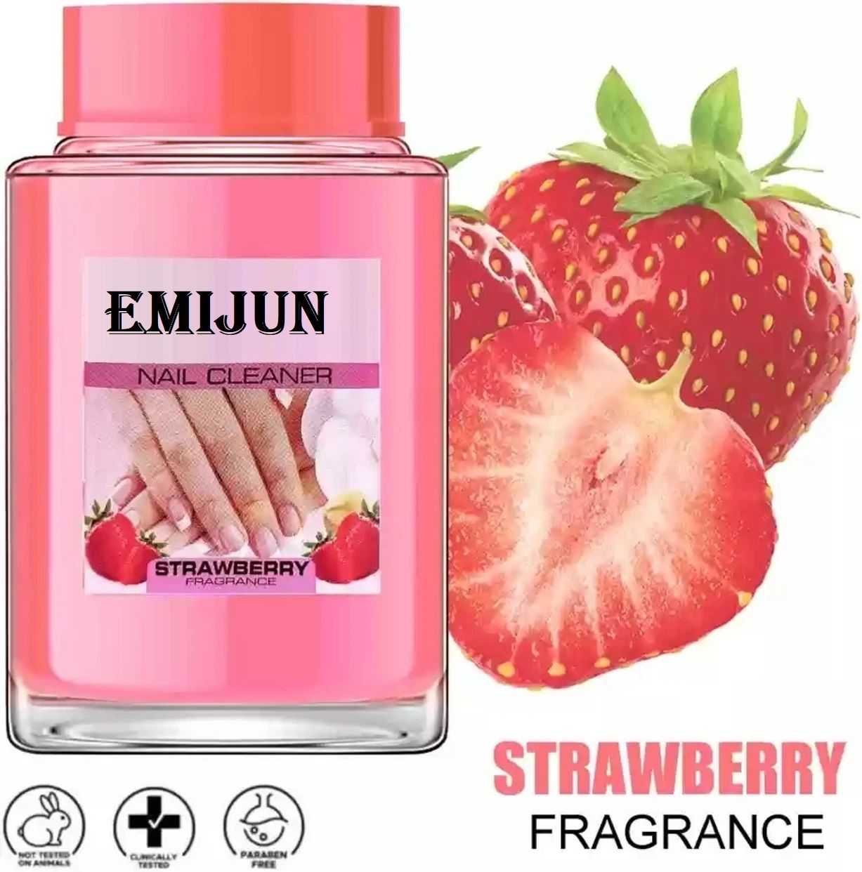 emijun Korean Dip & Twist Nail Polish Lacquer Remover Pre Moistened Sponge-picture-27