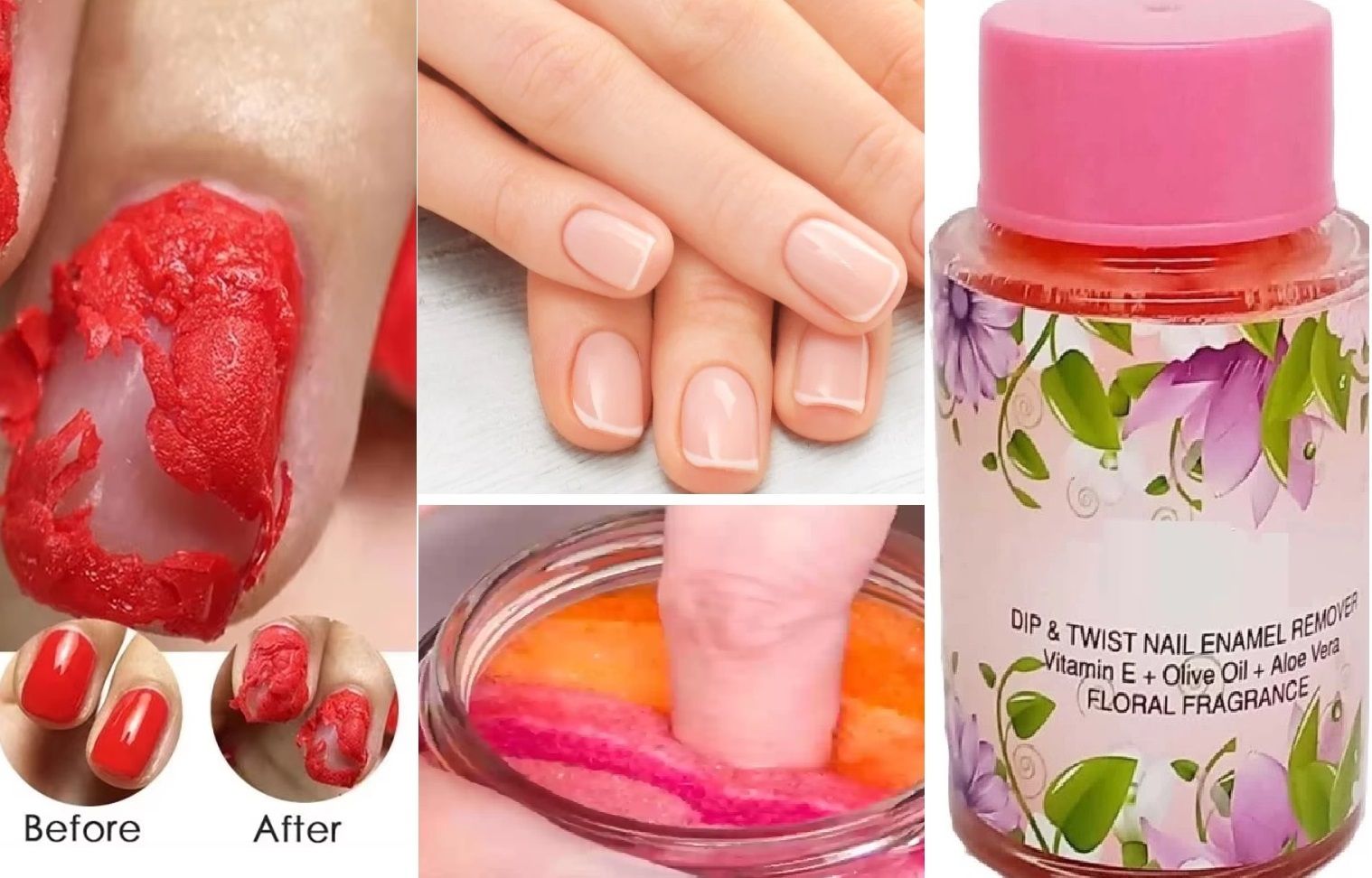 huzurlu DIP AND TWIST NAIL ENAMEL REMOVER-picture-9