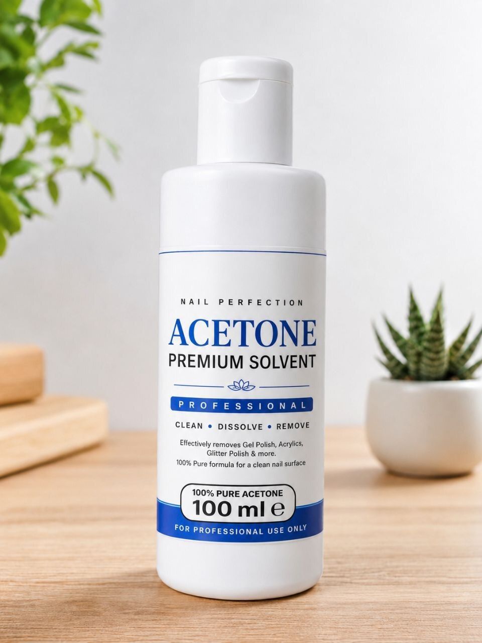 Nail Perfection 100% Pure Acetone Premium Solvent, Acrylic & Glitter Remover-image-13
