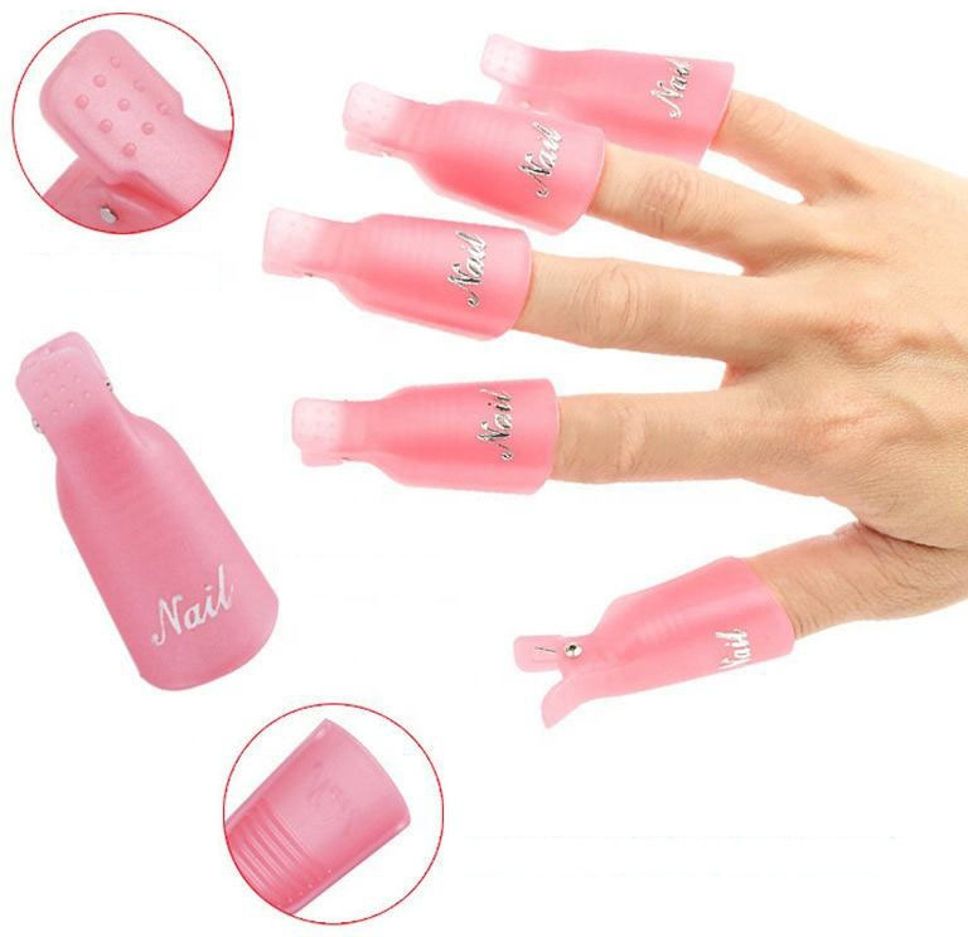 myynti Nail Polish Remover Clips, Soak Off Gel Polish Remover Clips - 5 pc, Multi.-picture-12