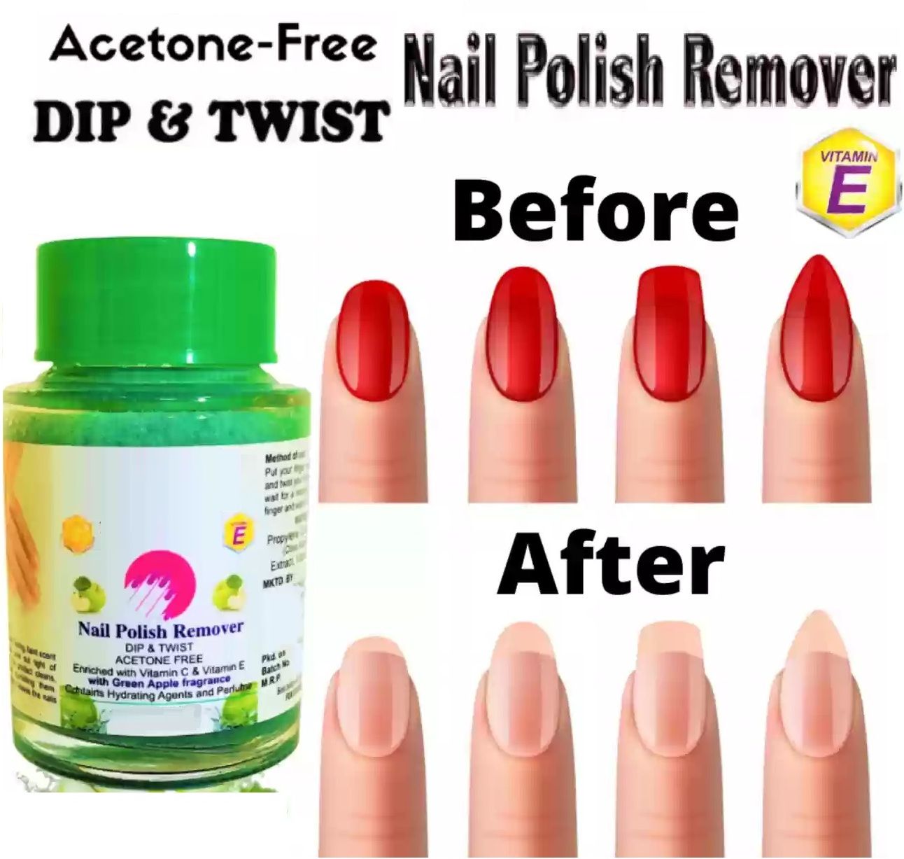 tanvi27 InstaRemove Dip & Twist Nail Enamel Remover-picture-34