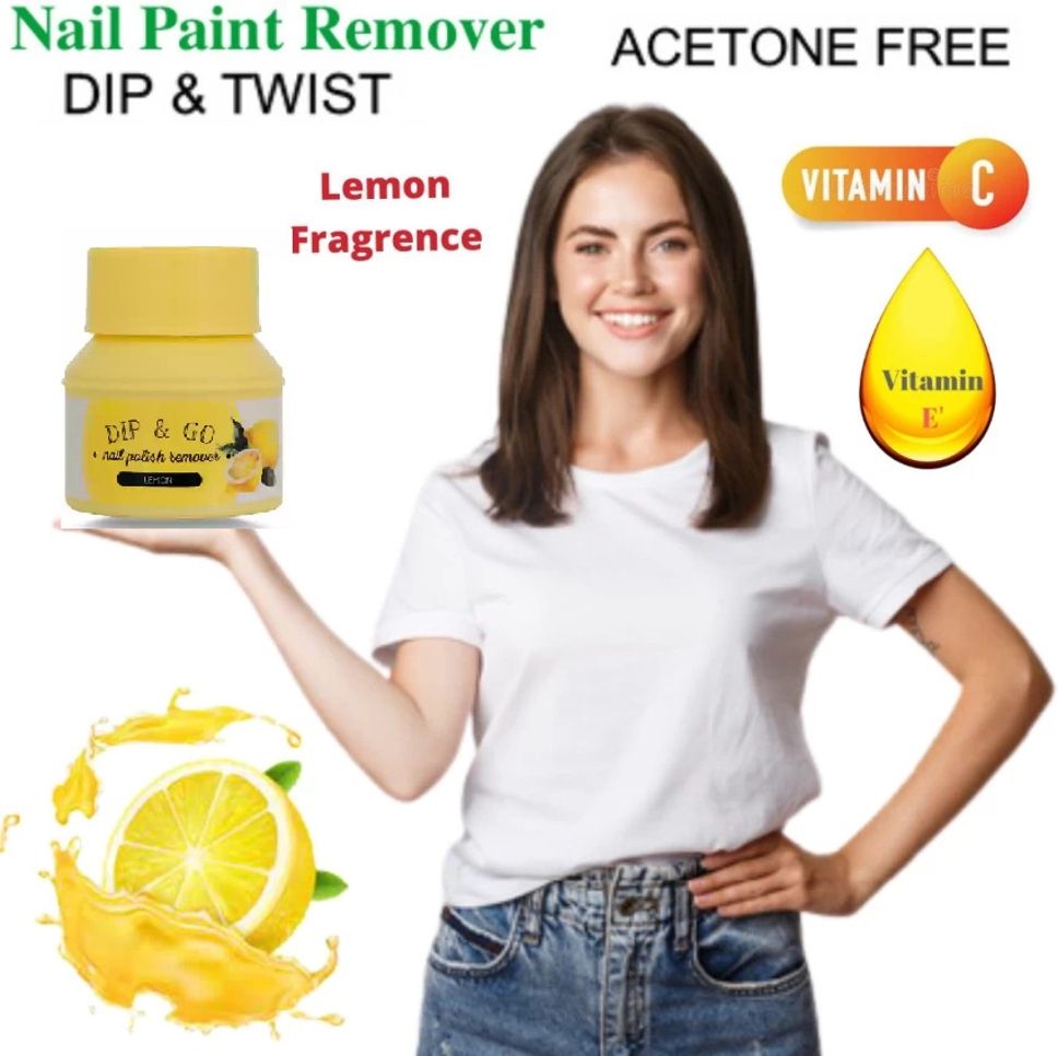 Dip & Twist Instant Nail Paint Remover with Rose Fragrance-image-40