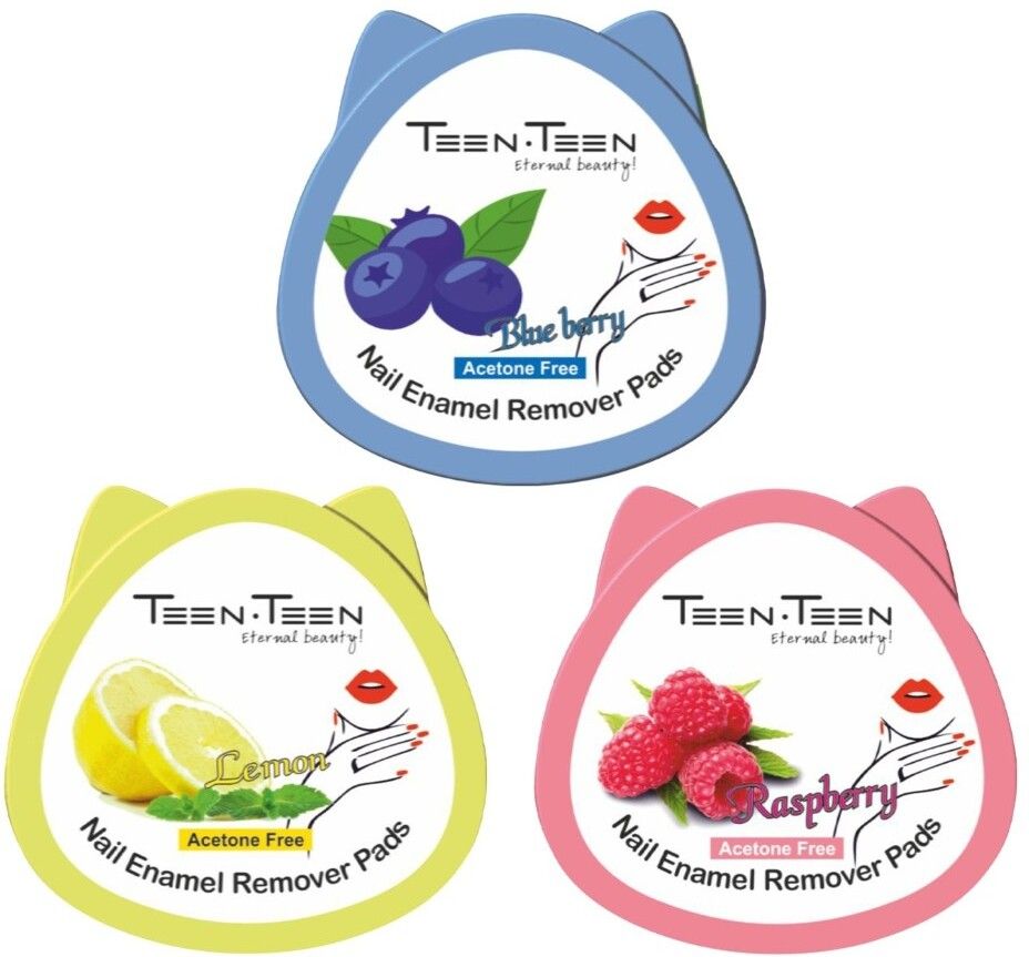 Nail Enamel Remover Pads–Acetone-Free, Easy & Hassle Free Removal, Multicolor-1-image-4