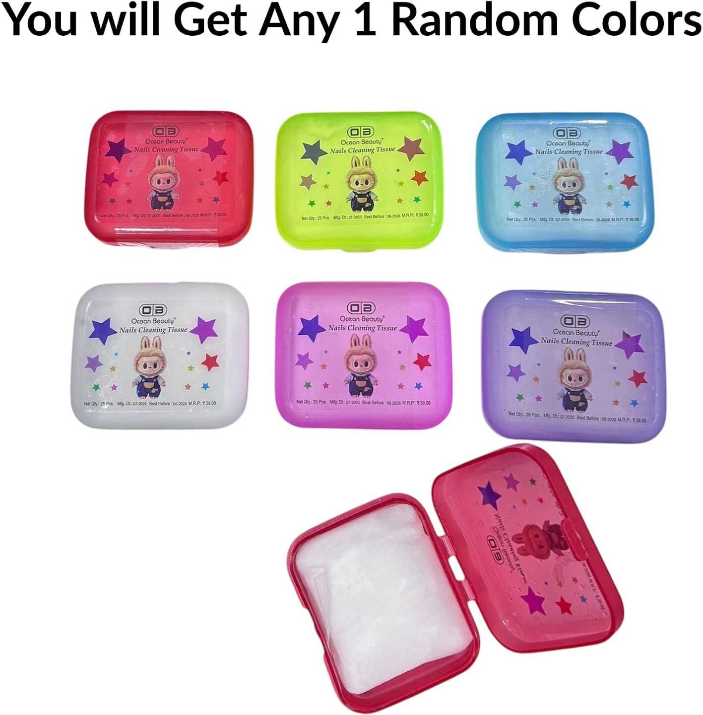 Nail Paint Polish Remover Labbu Cotton Pads Tissue Combo Wet Wipes Set Pack Of 1-image-10