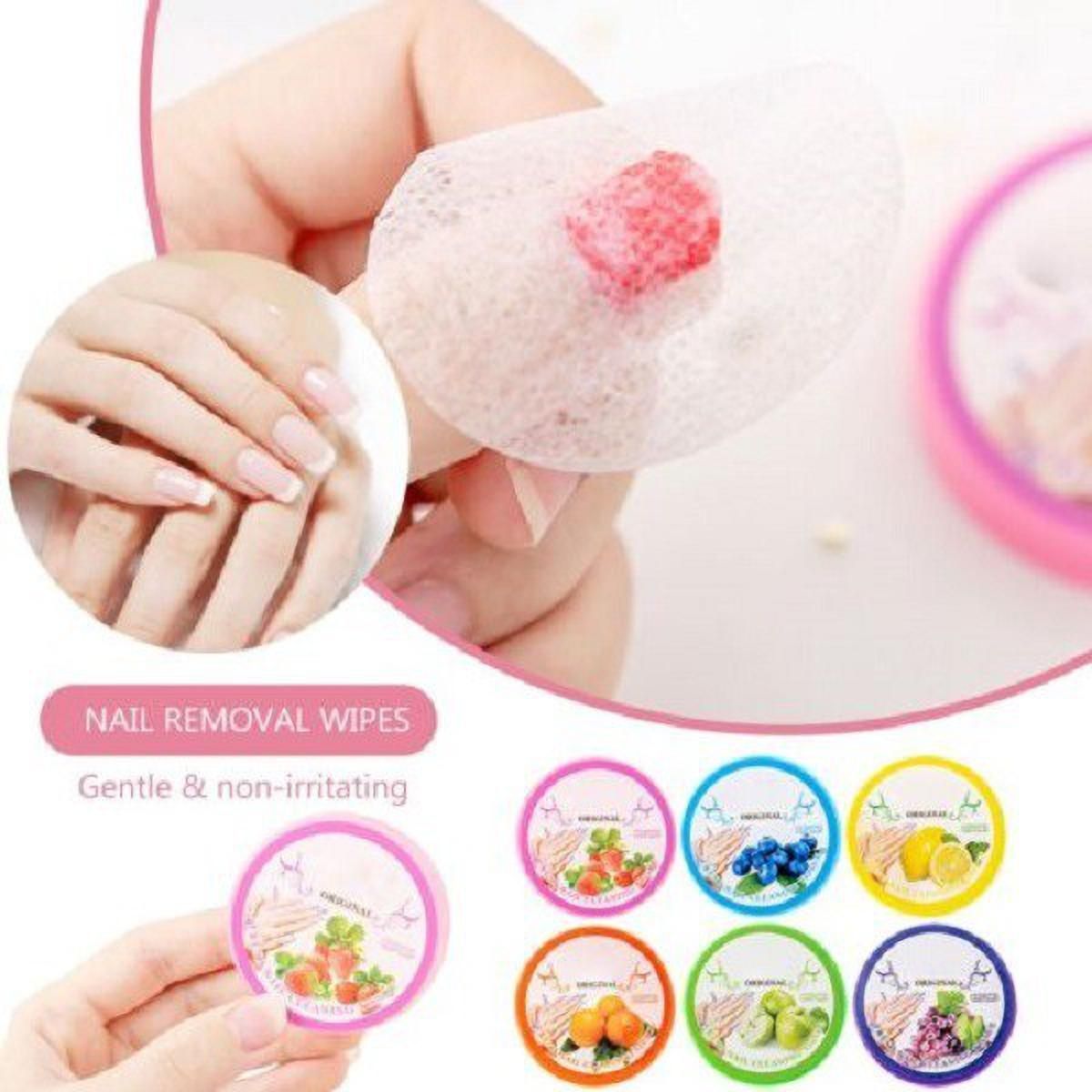 glamezone Nail Polish Remover Pads Wet Wipes Pack of 6-picture-10
