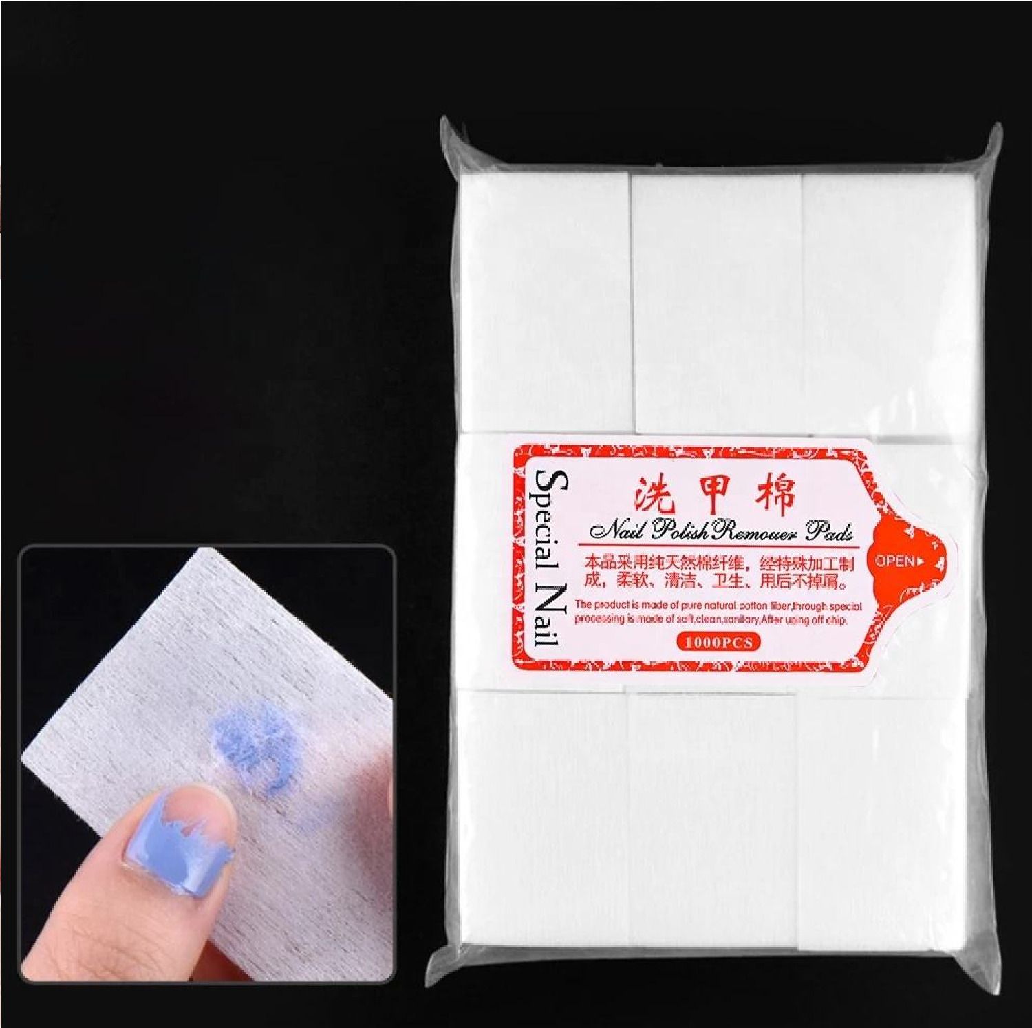 Professional Nail Wipe Cotton Pads for Clean Gel Nail Finish-image-40