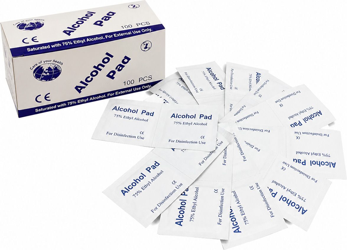 glamorous Nail Paint Remover Alcohol Pads 100 Pcs-picture-29