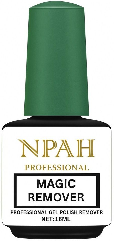 Magic Gel Nail Polish Remover White – Quick Soak-Off Gel Polish Remover