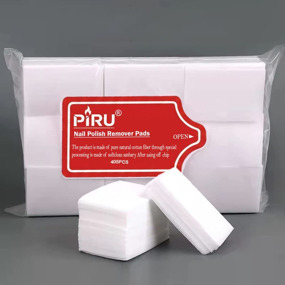 piru Nail Paint Remover Wipes 405 PCS | Acetone-Free Pads for Healthy Nails-picture-11
