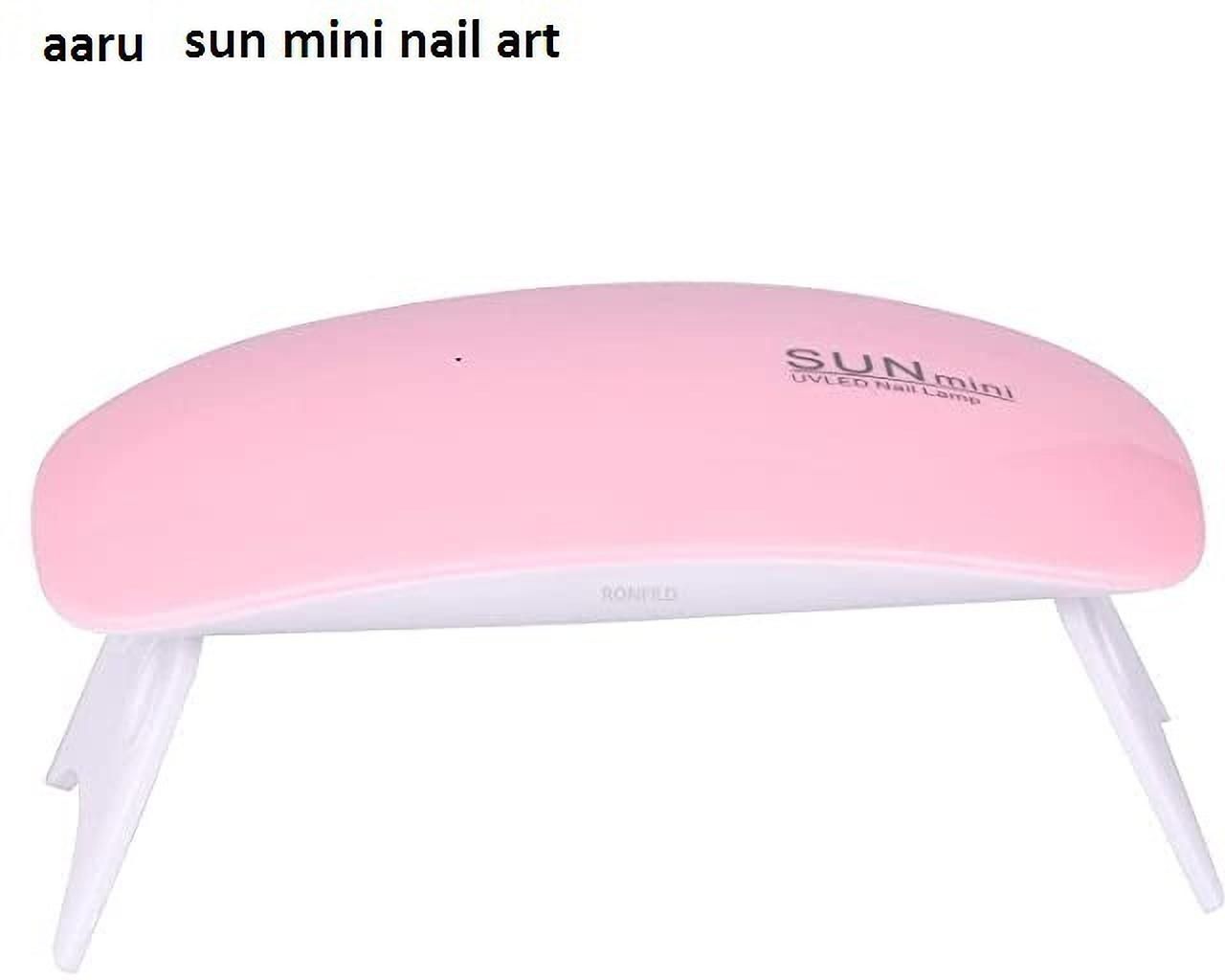 new sparsh aaru SUN Mini Nail Dryer 6W UV Gel Polish Curing LED Lamp Nail Polish Dryer-picture-37