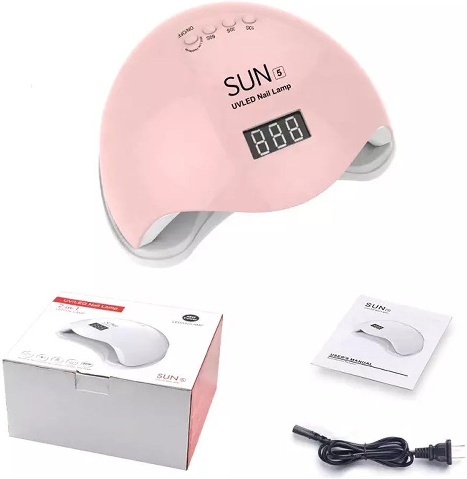 48W Professional 24 UV LED Nail Lamp for Nail Gel Polish Dryer Manicure Pink Nail Polish Dryer-image-20