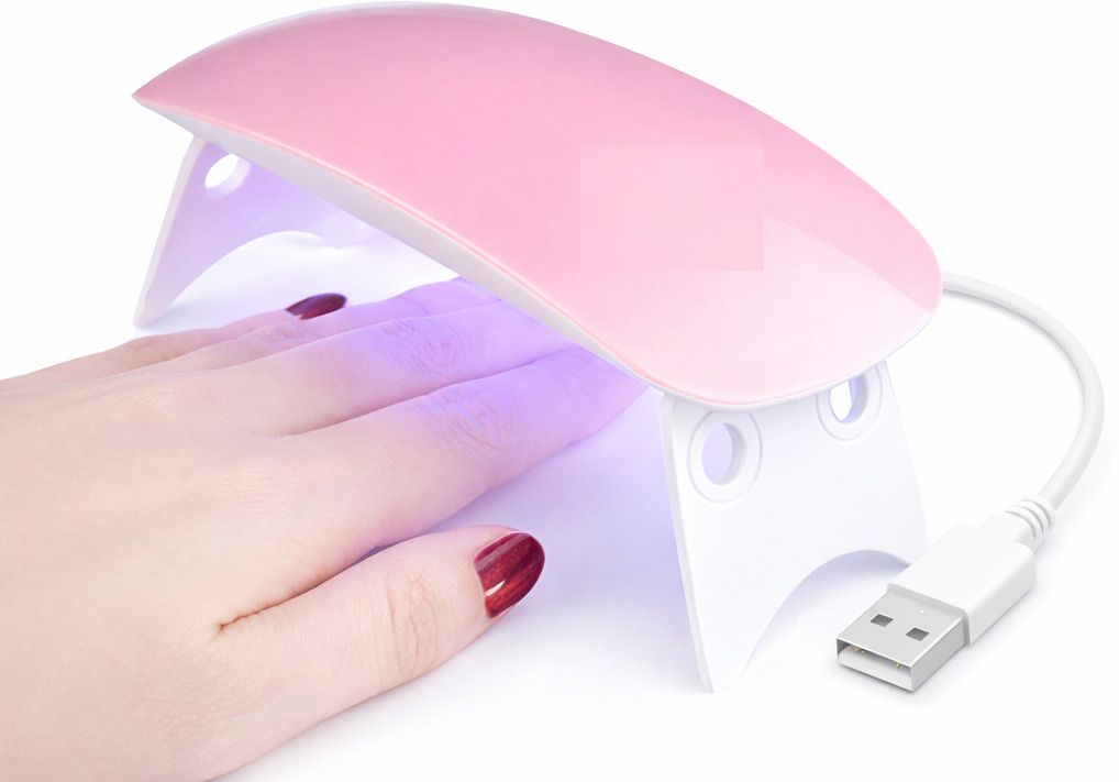 Compact UV LED Nail Dryer USB Lamp for Gel Nails Home Salon Use Nail Polish Dryer