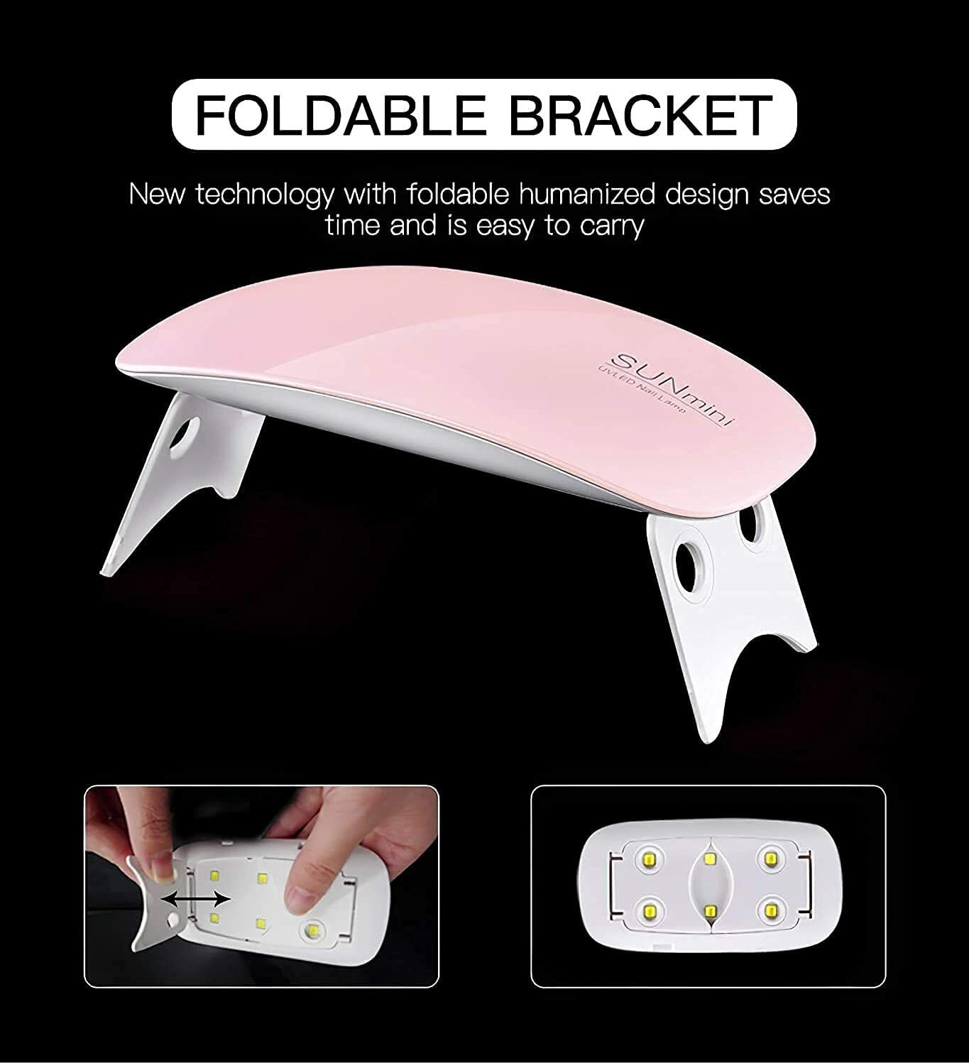 UV Nail Lamp USB Nail Dryer with Handy Professional Nail Dryer Mini Size Nail Polish Dryer-image-19