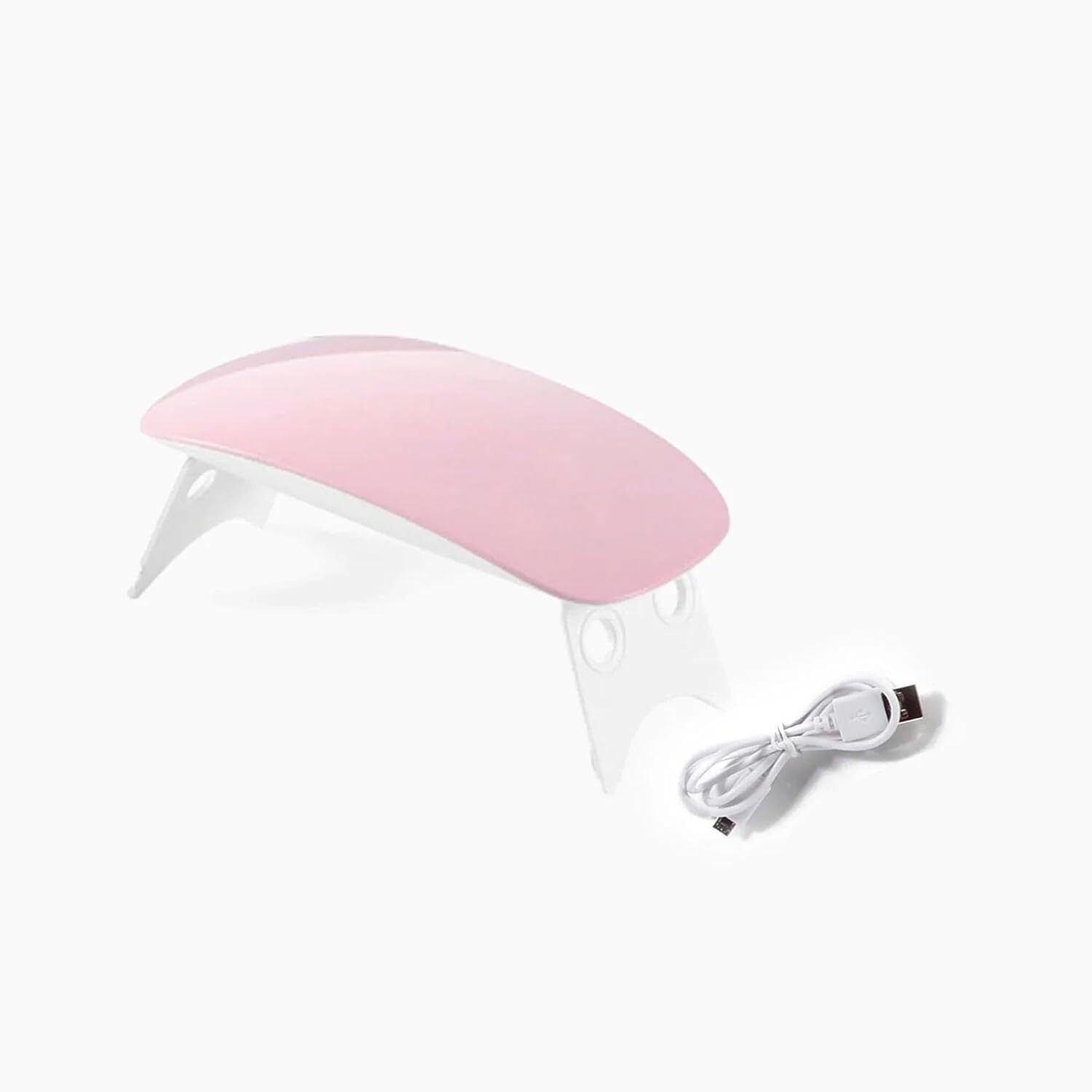 vutraders 6W LED UV Nail Polish Dryer Curing Lamp Light Portable for Gel Based Polishes Nail Polish Dryer-picture-5