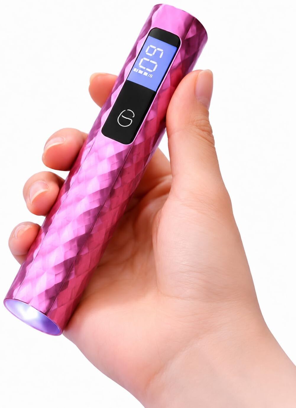 Flash Curing Light for Gel Nails | Mini Handheld LED UV Nail Lamp Nail Polish Dryer-image-25