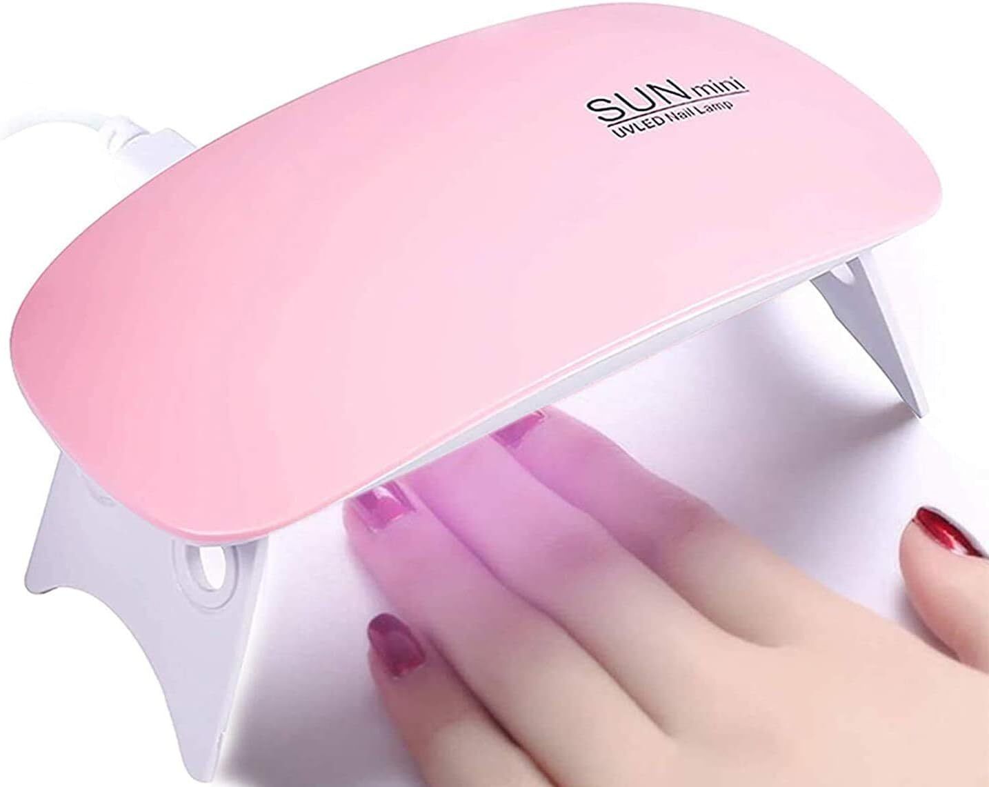 6W LED UV Nail Polish Dryer Curing Lamp Light Portable for Gel Based Polishes Nail Polish Dryer-image-40