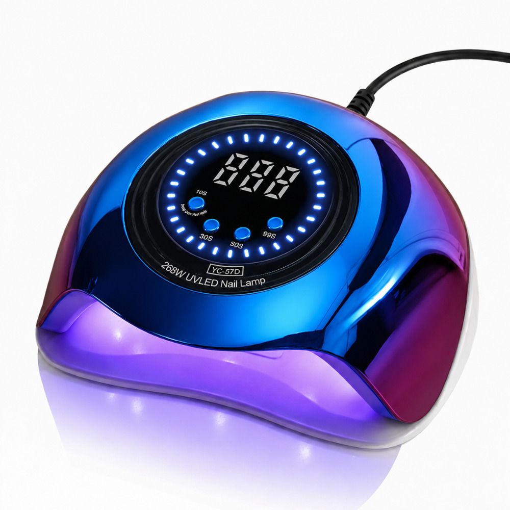 UV LED Nail Lamp for Gel Polish & Nail Extension LCD Display Auto Sensor 57 LEDs Nail Polish Dryer-image-26