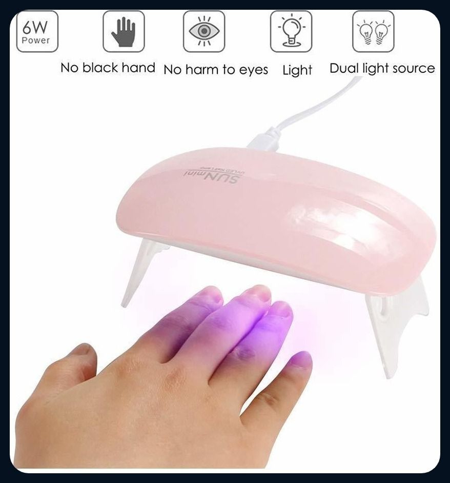 Mallade_Nail Polish Dry Mini Sun USB Remover Gel Nail Polish Art Curing LED Lamp Nail Polish Dryer-image-20