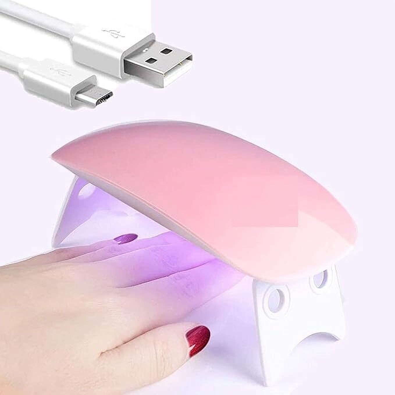 6W Mini LED UV Nail Lamp – USB Nail Dryer in Mouse Shape for Gel Polish Nail Polish Dryer-image-46