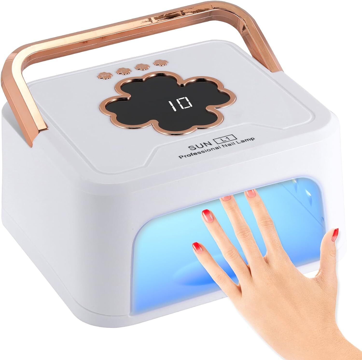 Nail Lamp,Gel Nail Polish UV Light for Nails 228W UV Dryer Nail Polish Dryer-image-25