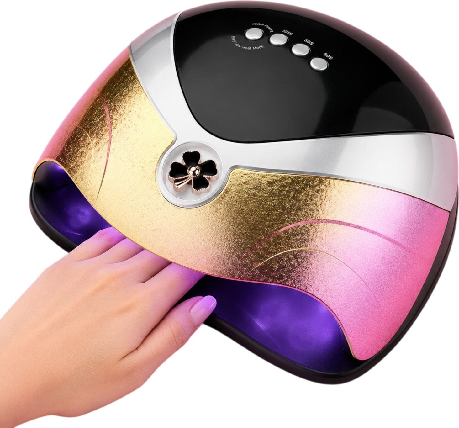 Shiny Gradient Colored Automatic Sensor SUN L3 UV LED Nail Lamp for Salon & Home Nail Polish Dryer-image-46