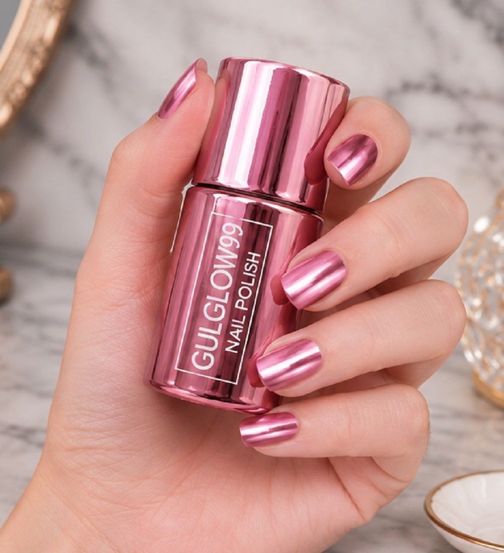gulglow99 PERFECT Formula Application Effect Chrome Nail paint PINK-picture-27