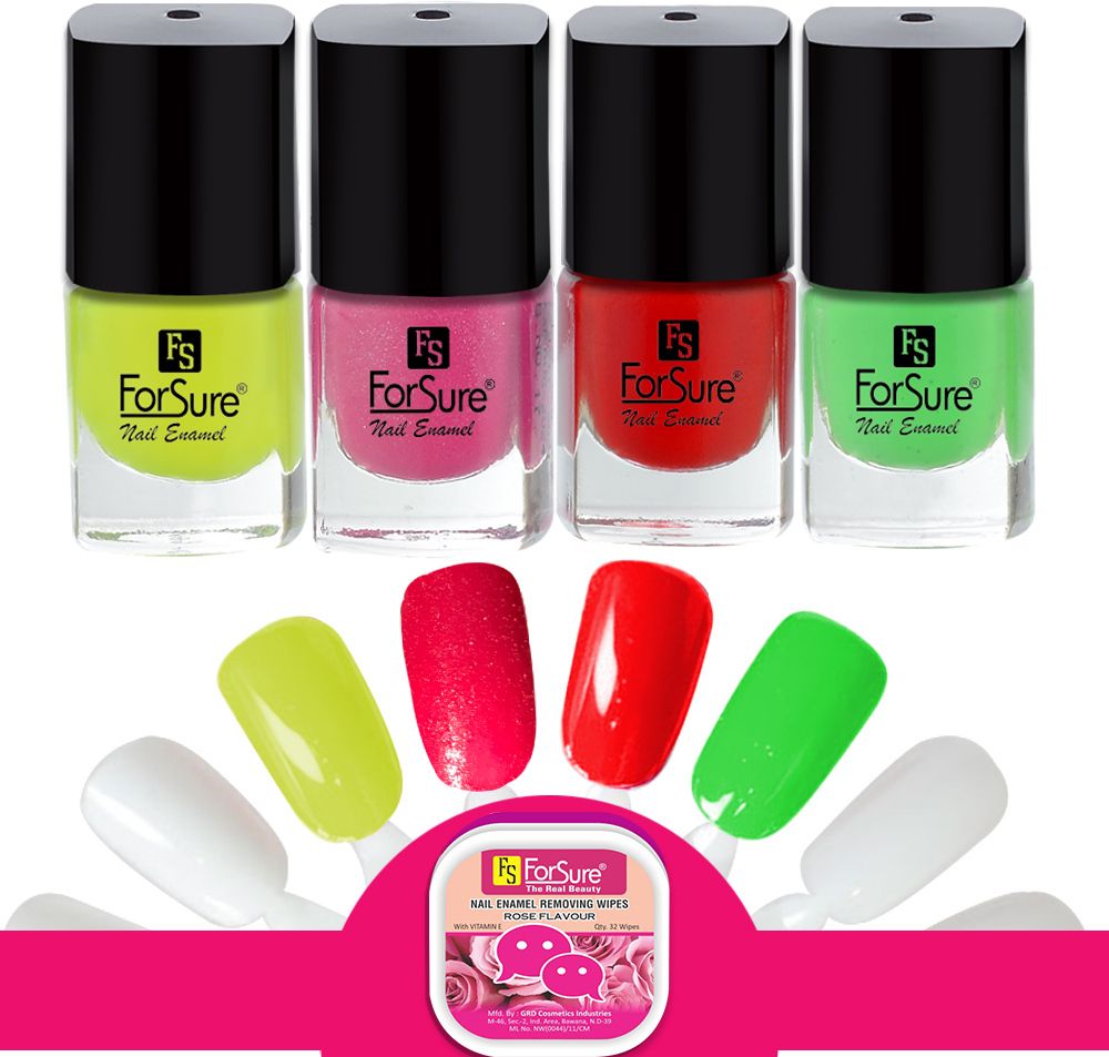 forsure Trendy Premium Quick Dry Gel Nail Polish Nail Art Combo Pack (5ml Each)-picture-13