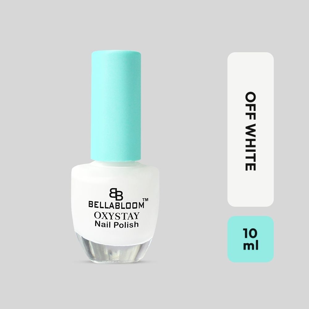 White colour Nail Polish Quick Drying, Highly Pigment & Long-Lasting White
