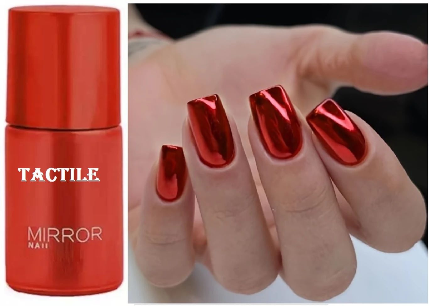 tactile Long-lasting formula & quick-drying Nail Polish RED-picture-43