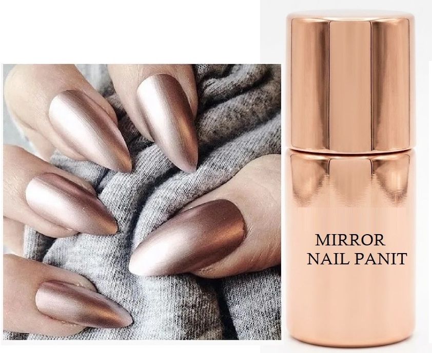 gabbu Metallic Mirror Nail Polish Long Lasting Nail Polish bronze-picture-16