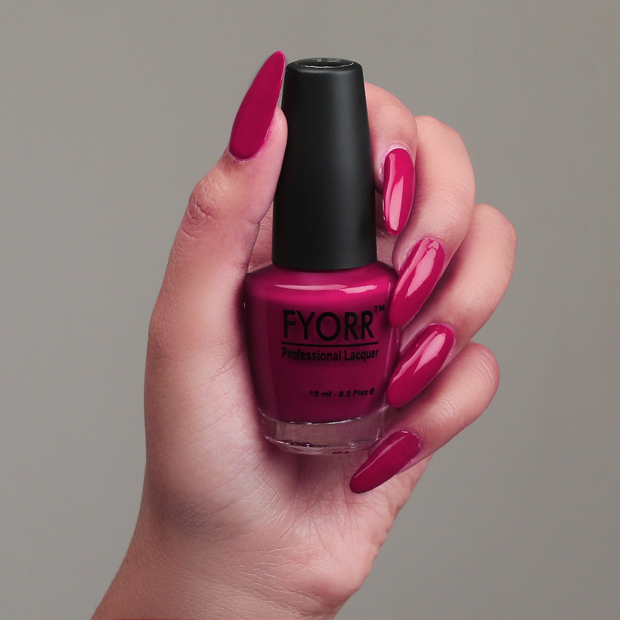 15ML Quick Dry Long Lasting Smooth Finish Nail Polish (Fruit Jam)-image-37