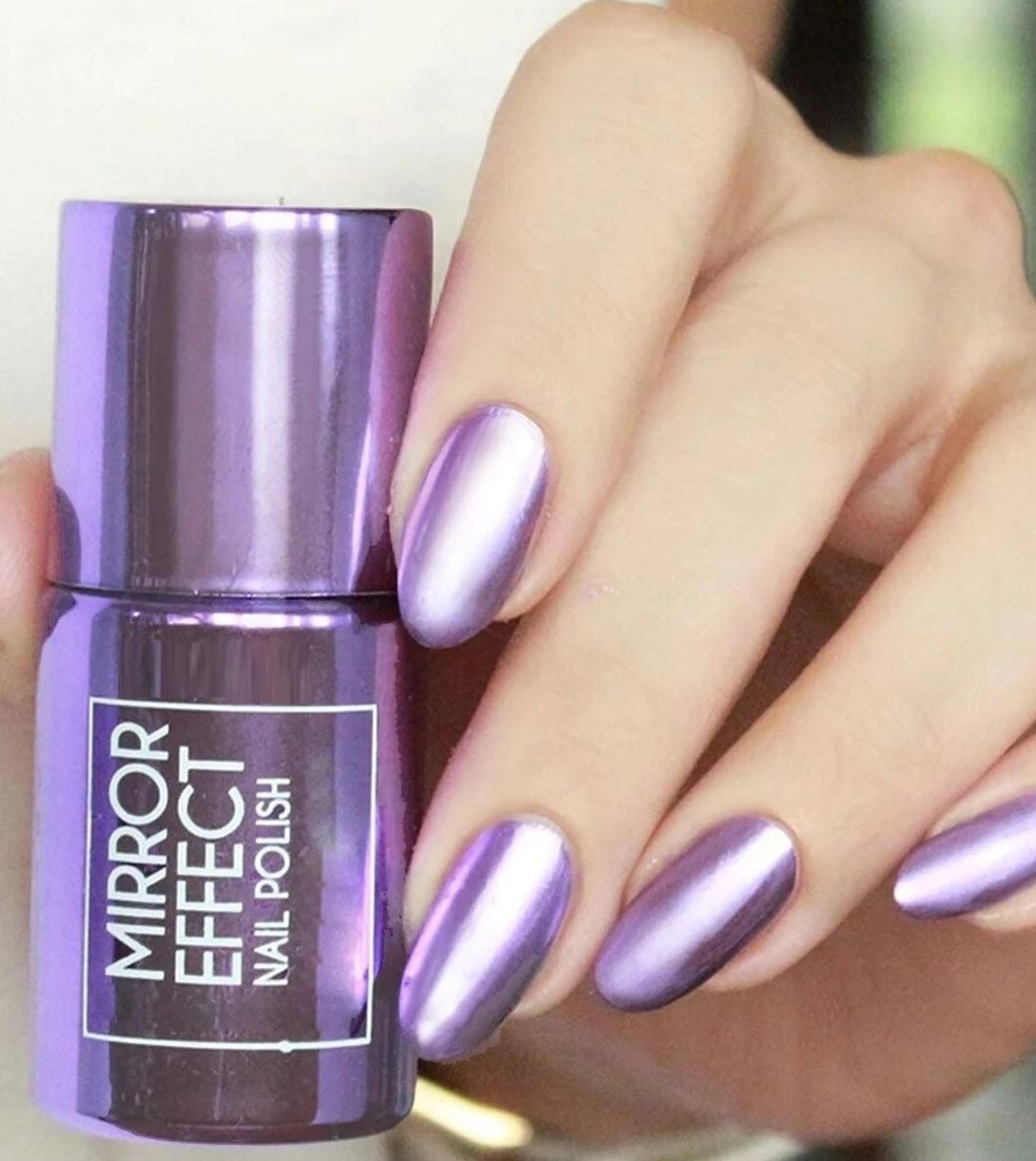 gabbu Mirror Nail Polish, Bright Metal Mirror Nail Polish,12 Purple-picture-8