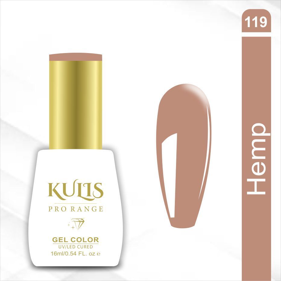 UV Gel Nail Polish 16ml Brush Cap Bottle| Pro Range UV Lamp Cured Gel Color K119 Color:Hemp-image-39