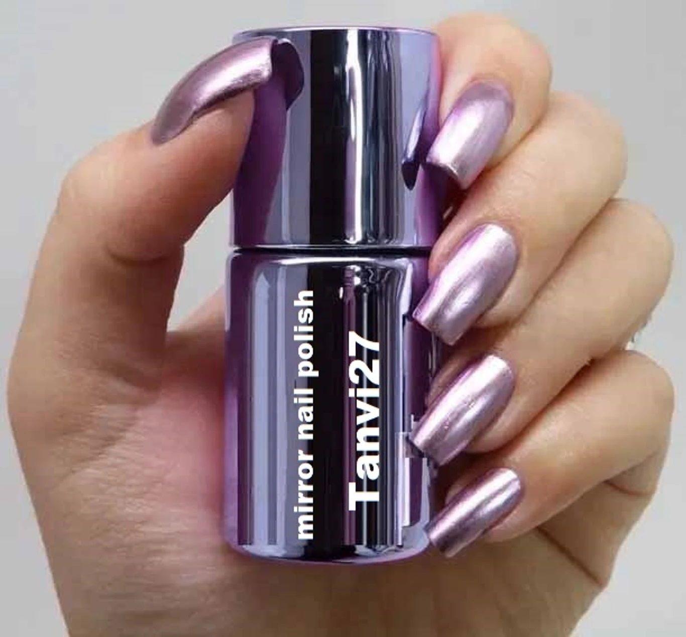 tanvi27 Shany Quick dry Metallic shining Nail Polish purple-picture-26