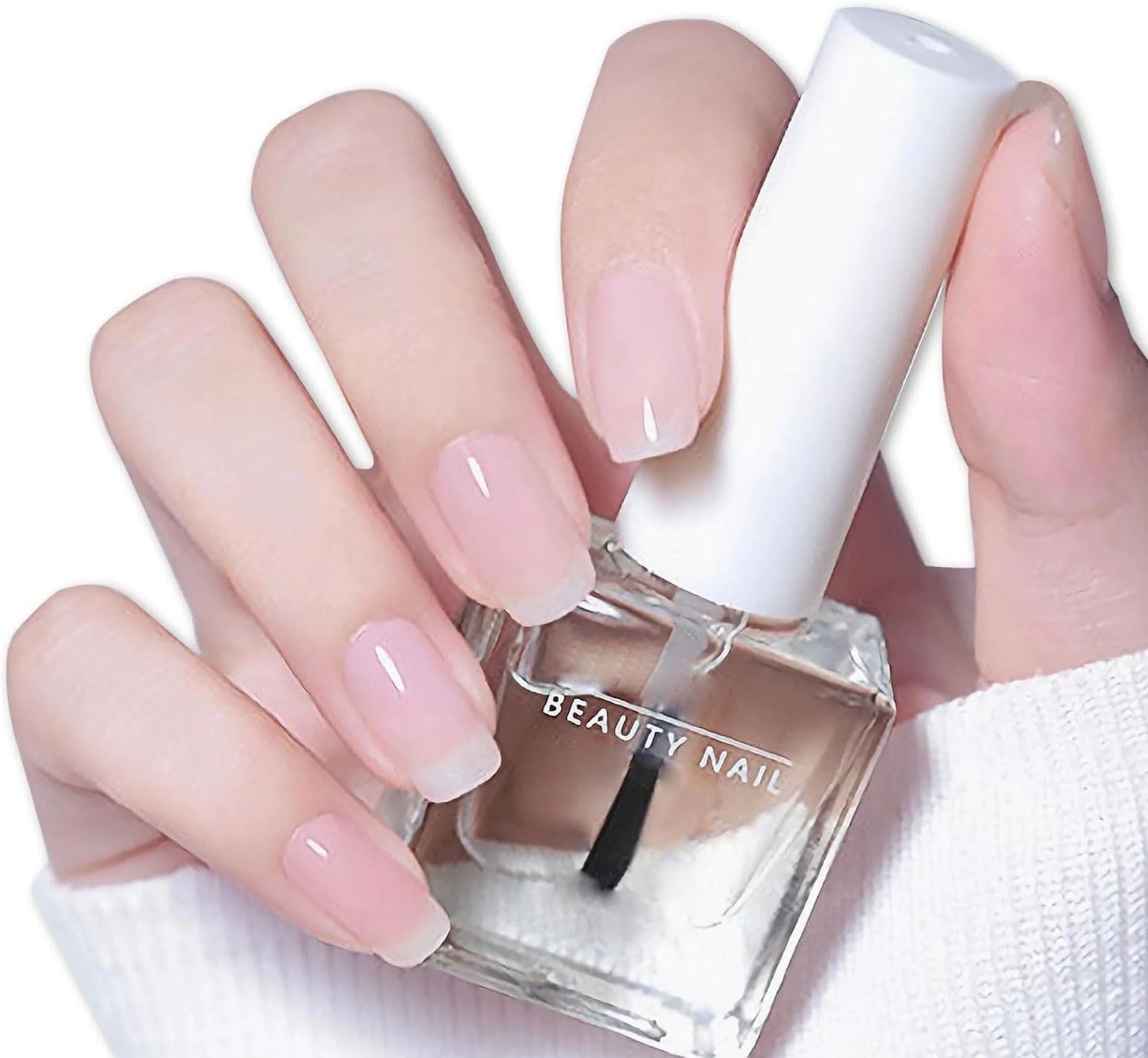 yuency Fast Dry Normal Nail Polish Long Lasting Waterproof Clear transparent TRANSPARENT-picture-32