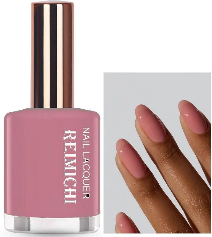 reimichi Long-lasting NUDE PINK High Colour Payoff No Toxin Nail Colour NUDE PINK-picture-5