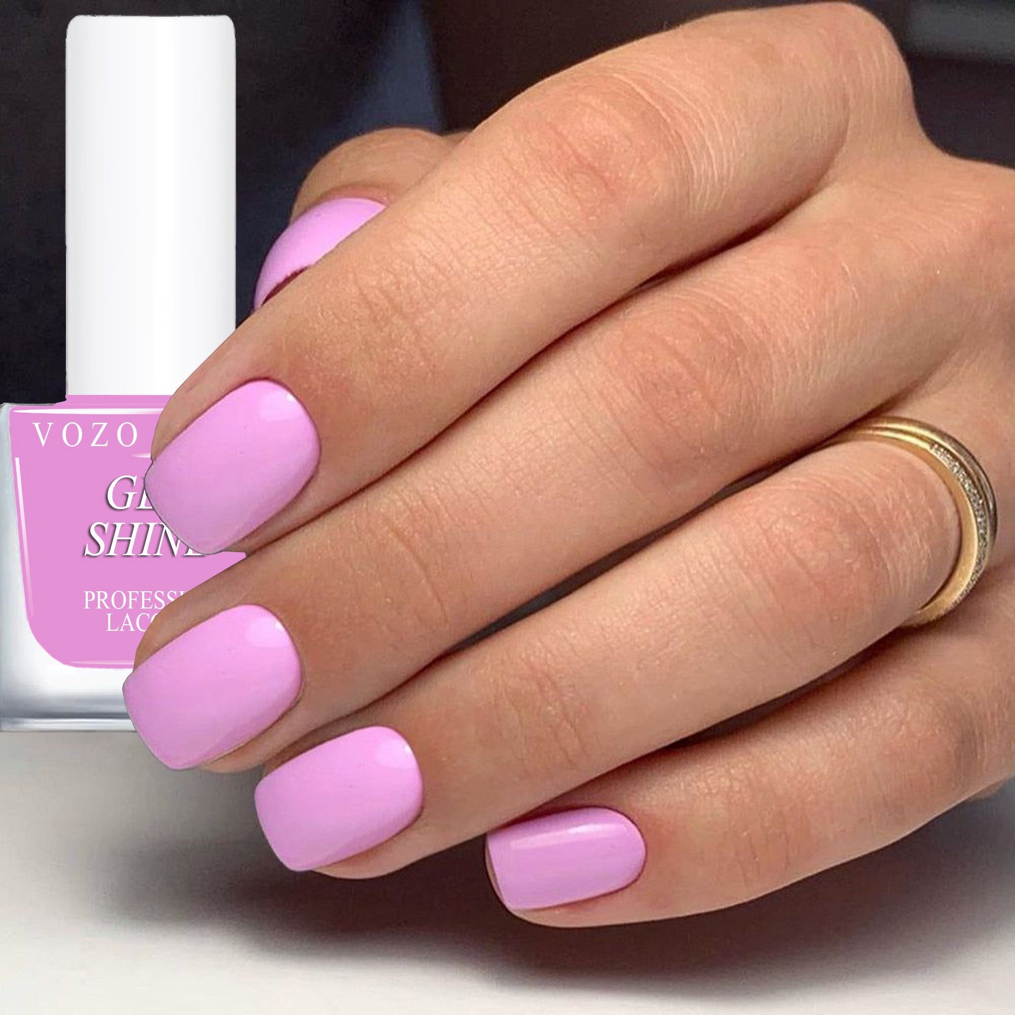 Non-Toxic Eco-Friendly & Quick Dry Nail Polish (VZ-03) Soft Magenta-image-3