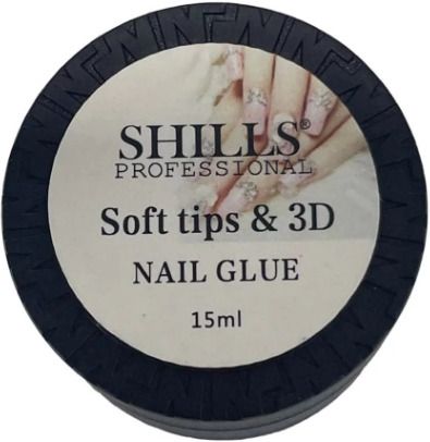 shills professional Nail Art Soft Tips ,Emboss & 3D Nail Glue For Nail Extensions & 3d Nail Art Clear-picture-15