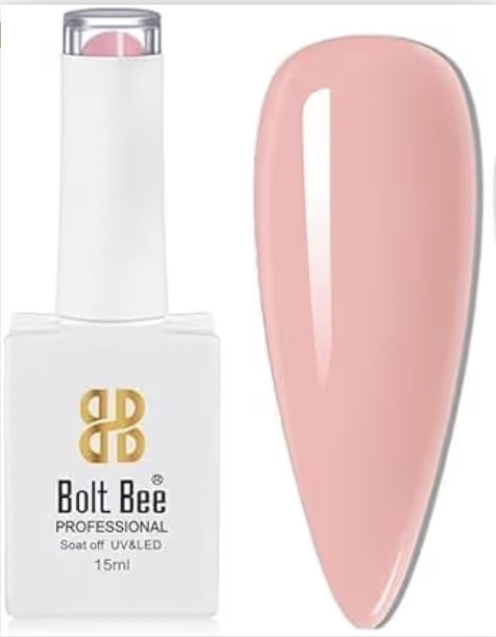 Gel Nail Polish, Super Glossy, Quick Drying, Set 15ml Each BB 03-Light Pink-image-11