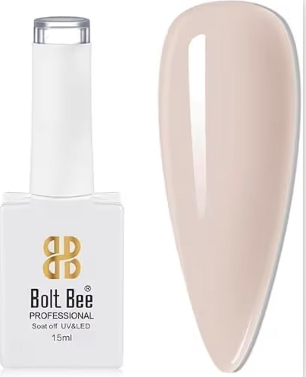 Gel Nail Polish, Super Glossy, Quick Drying, Set 15ml Each BB 02- Nude-image-21
