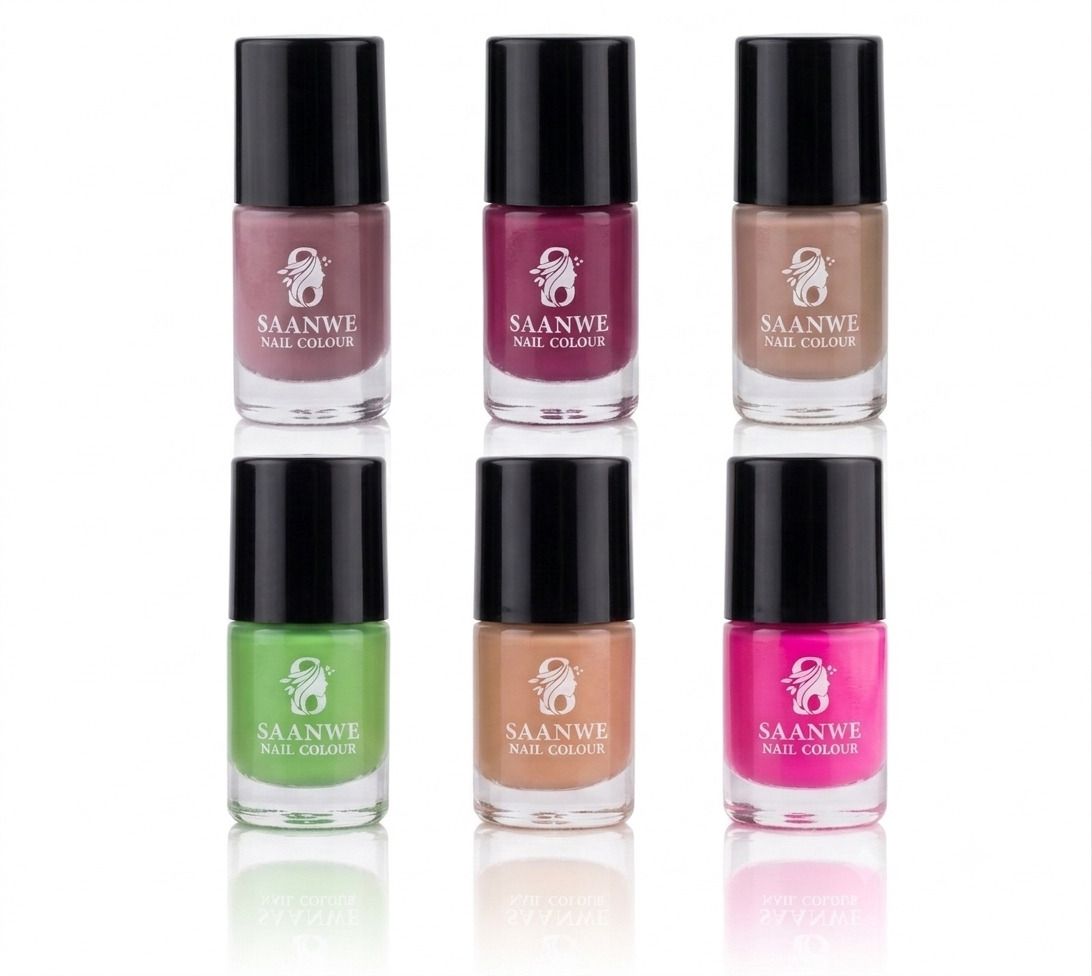 Color Gel Nail Polish Set Essential Shades pack of 6 Multiple-image-38