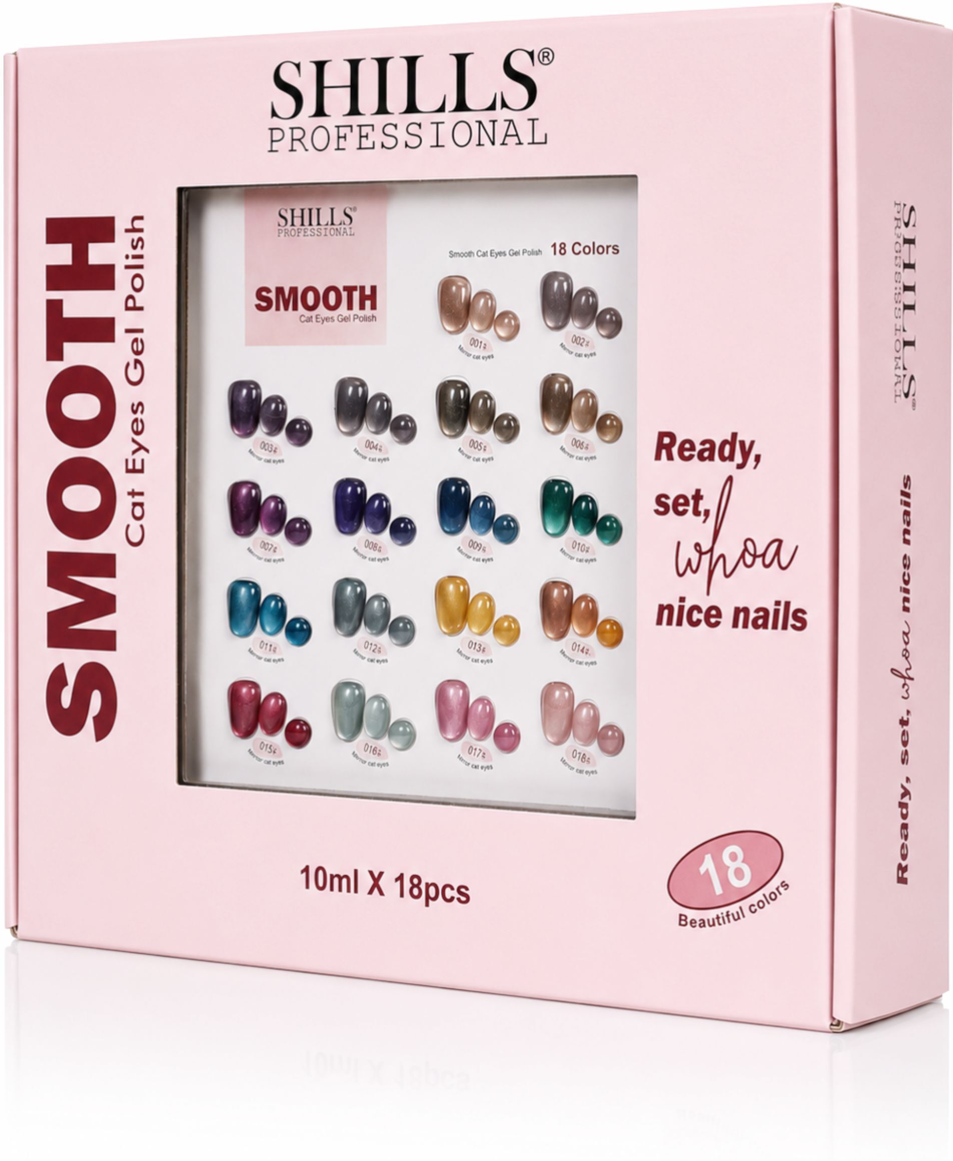 Smooth Cat Eye Gel Nail Polish Set MULTI-image-13