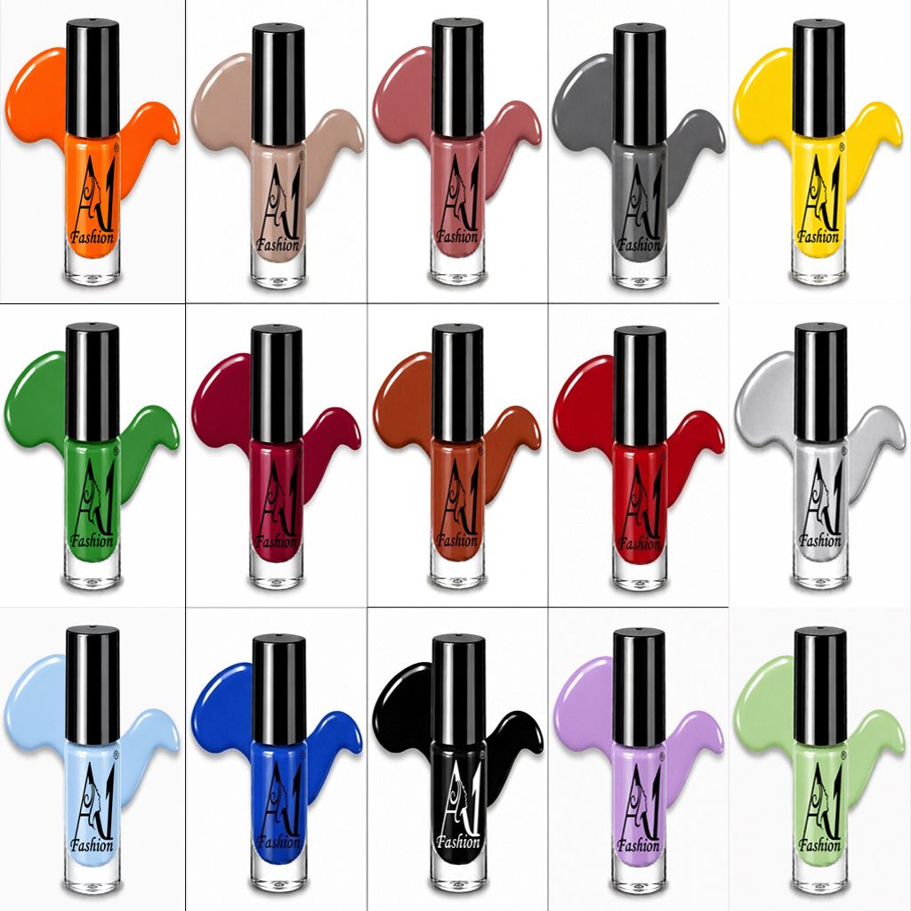 Elegant Nail Paint Smooth Application & Glossy Finish Multicolor-image-4