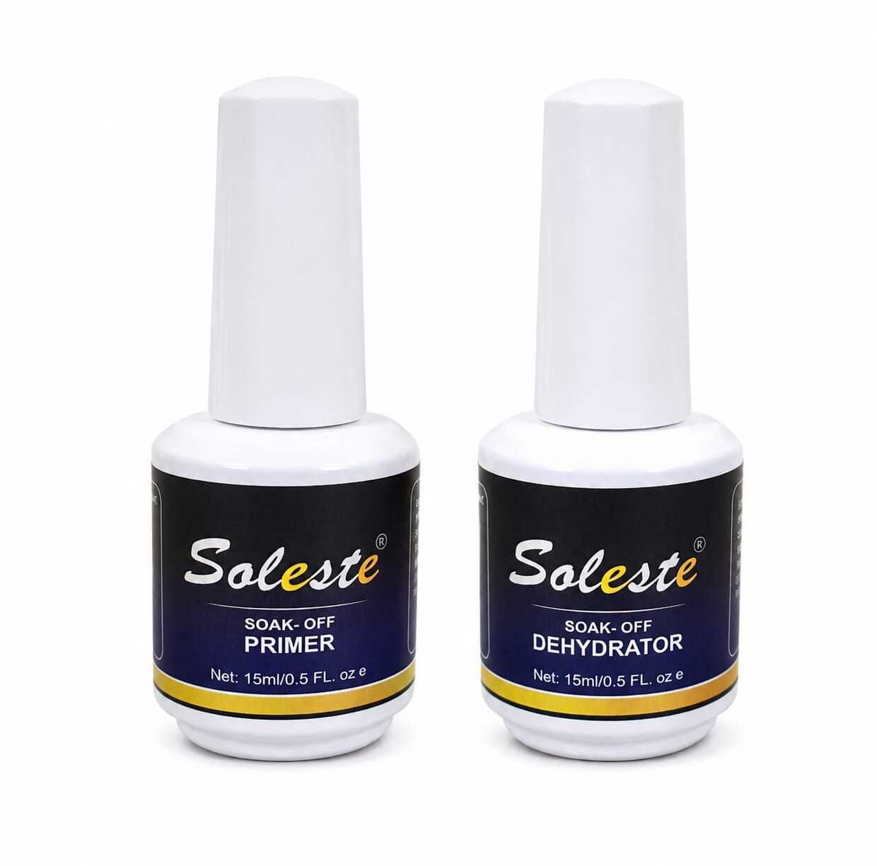 PROFESSIONAL NAIL PRIMER & DEHYDRATOR (15 ML EACH) FAST AIR DRY, NAIL PREP CLEAR-image-5