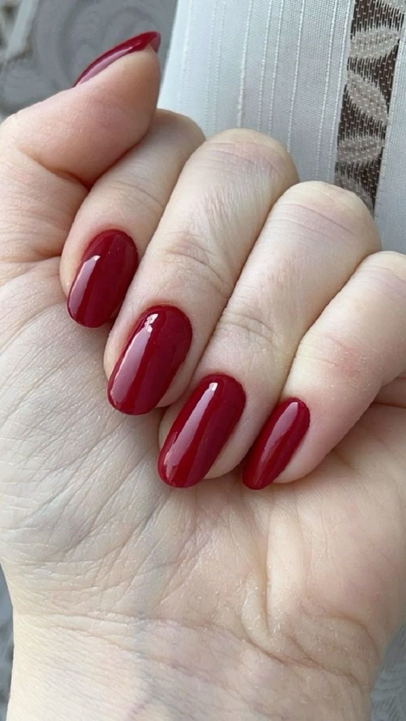 gabbu High Shine Glossy Finish Nail Polish,Red Long Lasting-picture-6