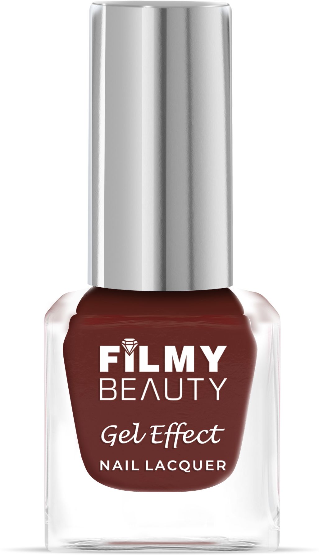 Gel Effect Nail Polish Berry Love – Glossy, Quick-Dry, Long-Lasting (10 ml) CHESTNUT BROWN-image-45